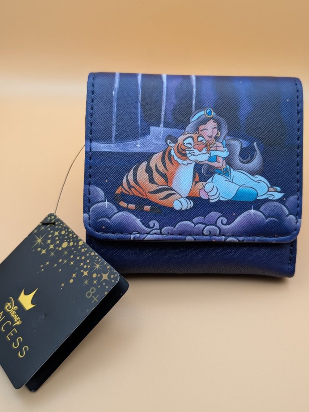 Loungefly Disney Jasmine Castle Series Kisslock Wallet NWT